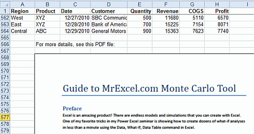 import a pdf file into excel 2011 for mac