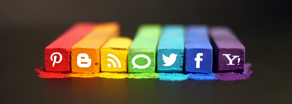 Social Media logos social media management