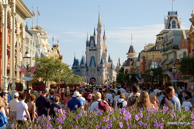 Disney World - Magic Kingdom theme park, Orlando, FL, USA