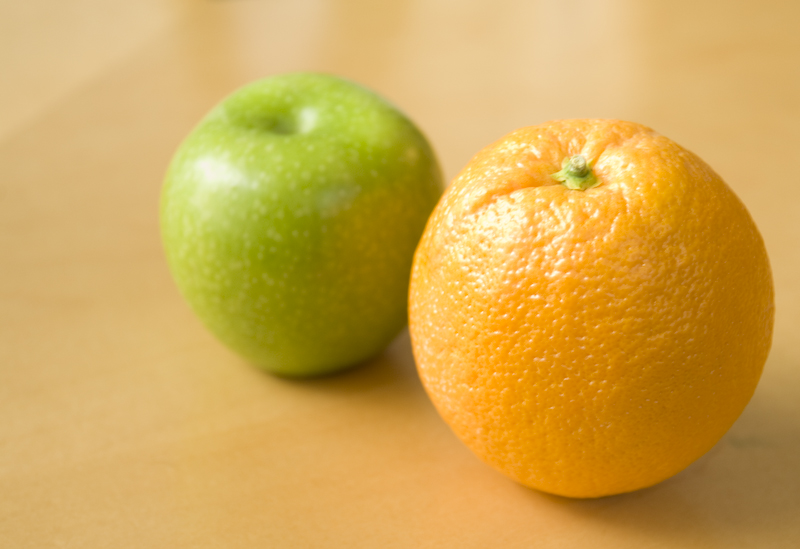 Apple and Orange
