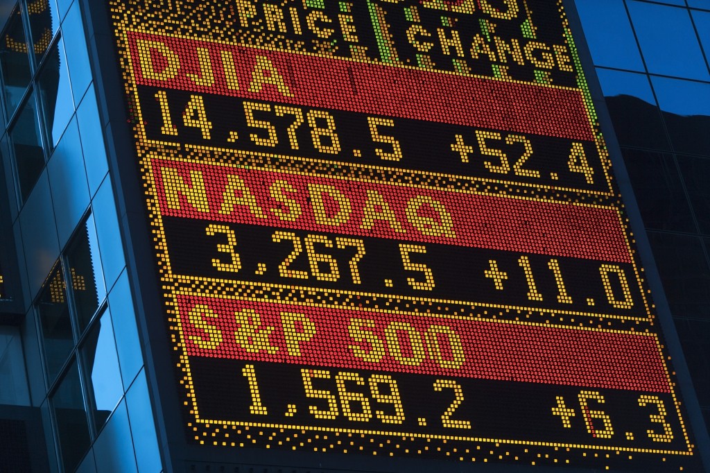 Stock information board