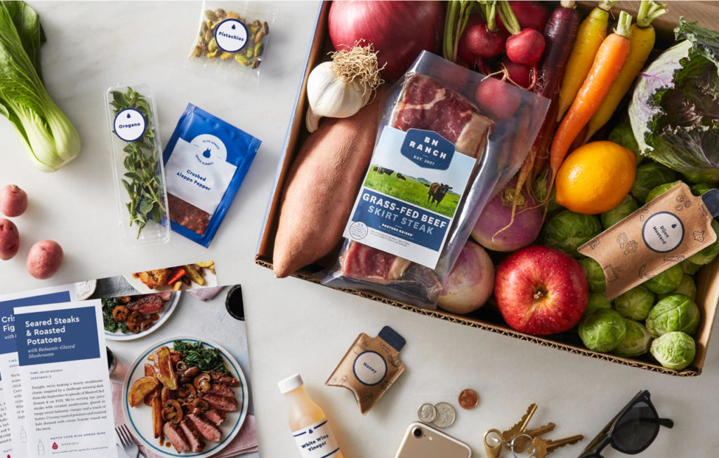 BlueApron Blue Apron mealbox