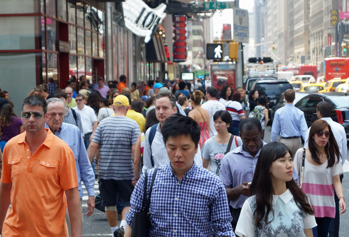 New York City Street Scene