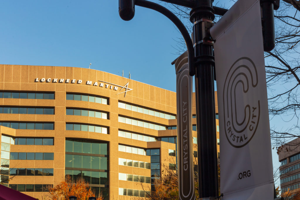 Aerospace and defense contractor office building in Crystal City / Arlington, Virginia