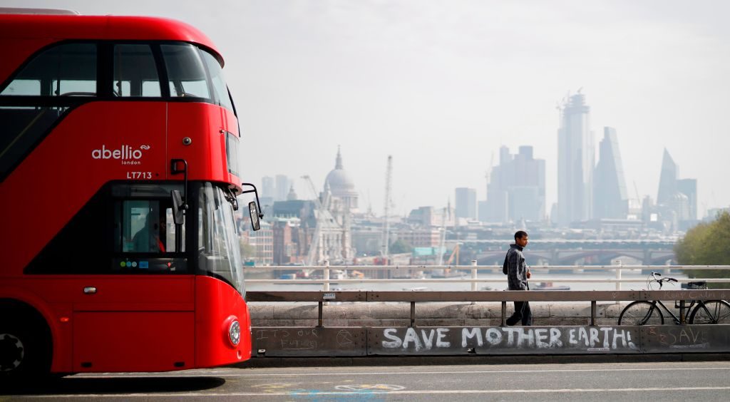 London climate change