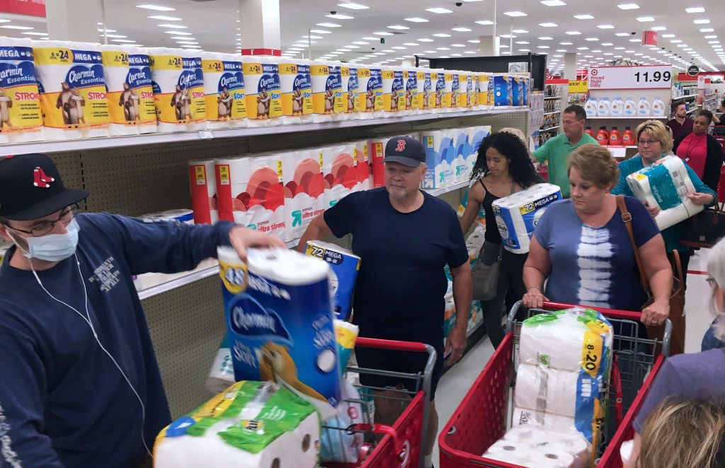 COVID-19 Fears Cause Panic Shopping in Orlando, US