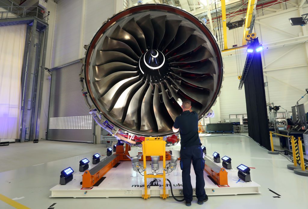 Rolls-Royce Launches New Assembly Line For A350 Engine Production