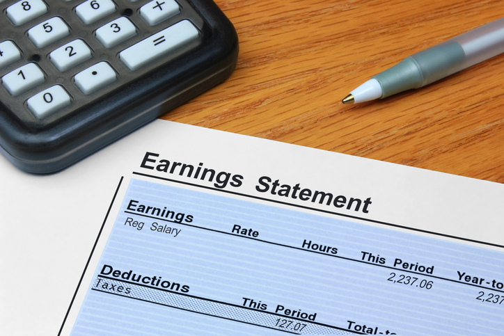Earnings Statement