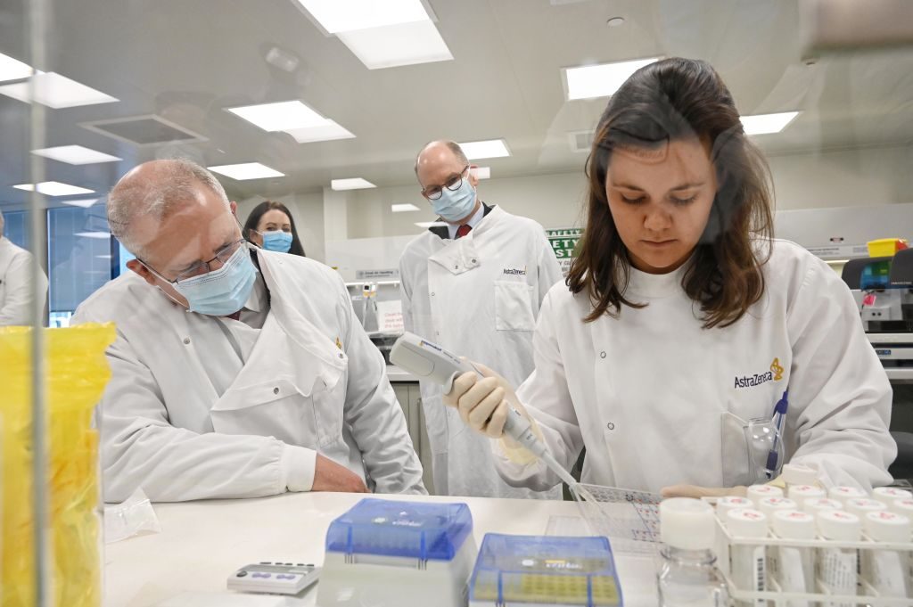 Prime Minister Scott Morrison Announces Deal With AstraZeneca To Supply Potential COVID-19 Vaccine